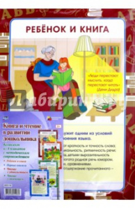 Комплект плакатов Книга и чтение в развитии дошкольника (А-3) КПЛ-118
