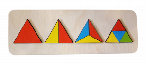 Геометрия Треугольник. арт.7939 29,5*10,5 см.
