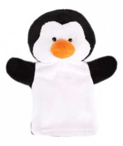 Кукла на руку Пингвин 25 см. арт. 939439 Жирафики