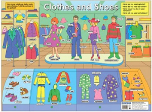 Одежда и обувь. Наглядное пособие по английскому языку Айрис
