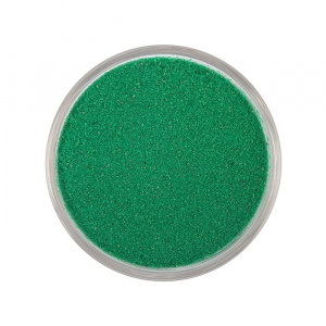 Песок № 8 Зеленый 1 кг. (фракция 0,4-0,8 мм.)