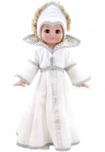 Кукла Зимняя королева 45 см. ЛЕН45-54. 