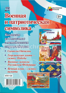 Комплект плакатов Военная и патриотческая символика. КПЛ-120 (4 плак)