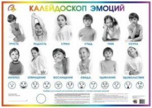 Калейдоскоп эмоций. Плакат. М.Гений