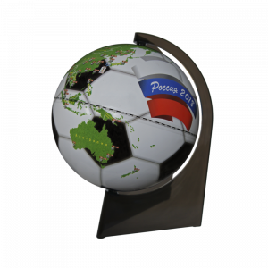 Глобус сувенирный Чемпионат мира по футболу 2018 Д 210 мм