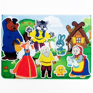 Фетровые сказки Колобок. арт.999202 Сиб.игрушки