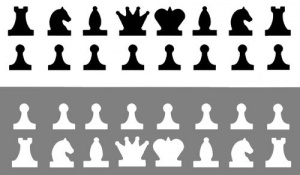 Фигуры шахматные к магнитной демонстрационной доске ДК