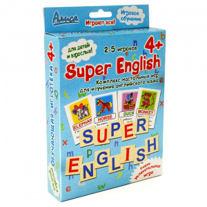 Настольная игра Super English. Алиса