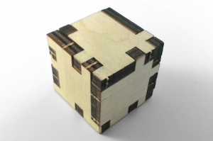 Головоломка Занимательный куб 2 категория сложности. ОКСВА