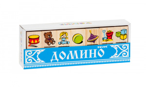 Домино Игрушки 28 дет. Томик
