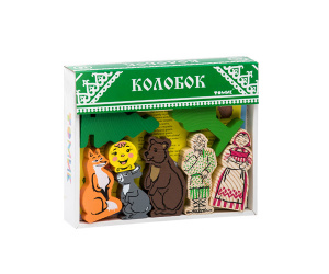 Сказка Колобок 18 дет. Томик (дерево)