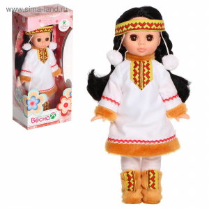 Кукла Эля в костюме народов севера 30 см.арт.В3220 Весна