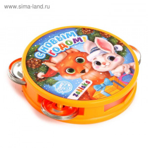 Бубен. муз. игрушка МИКС