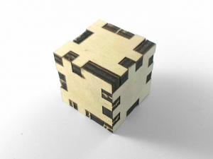 Головоломка Занимательный куб 3 категория сложности. ОКСВА