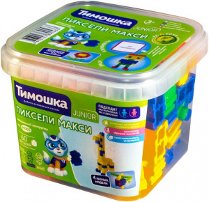 Конструктор ПИКСЕЛИ МАКСИ 40 дет. Тимошка