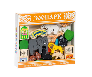 Конструктор Зоопарк 39 дет. Томик