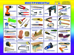 Инструменты. Плакат А2 Леда.