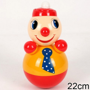 Неваляшка Клоун 22 см. 6С-003
