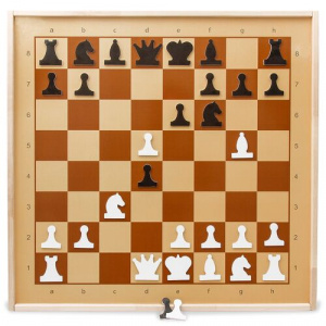 Шахматы демонстрационные магнитные (73*73 см.) арт.01756 ДК