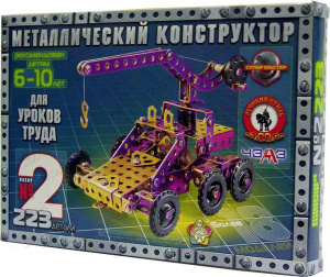 Конструктор металл.№ 2 (223 дет) Русский стиль