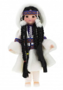 Кукла Якутянка м1 (45 см.) ЛЕН45-40 Мир кукол