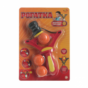 Рогатка. 3 шара. арт.00063