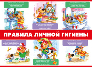 02.665 Правила личной гигиены. Плакат А2