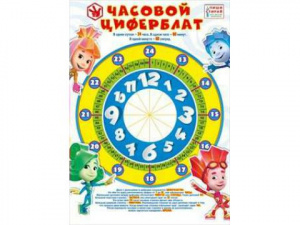 070.105 Часовой циферблат. Плакат А4