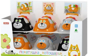 Игрушка-покатушка Котошарик. Стеллар 1 шт.