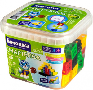 Конструктор СМАРТБЛОК 50 дет. Тимошка