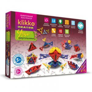 Конструктор Знаток Klikko Чудо Треугольники. 20 в 1 (57 дет.)