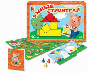 Умные строители - игра-ходилка. Радуга С-730