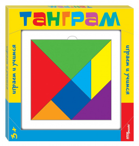 Танграм. Развивающая игра (дерево) арт.89812 Степ 