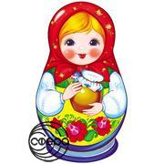 7340 Матрешка. Плакат А3