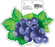 11948 Мини открытка Синий виноград