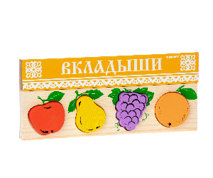 Рамка-вкладыш Фрукты 30*8 см. Томик